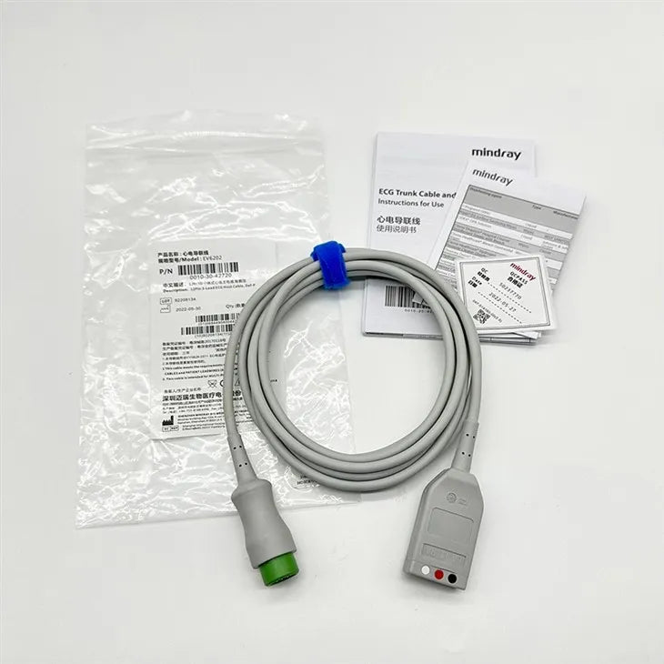 Cable Troncal ECG Mindray EV6202 3 Derivaciones Original
