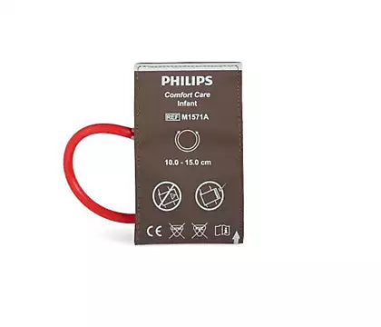 Brazalete Aneroide Infantil Philips M1571A NIBP 1 Vía Reutilizable