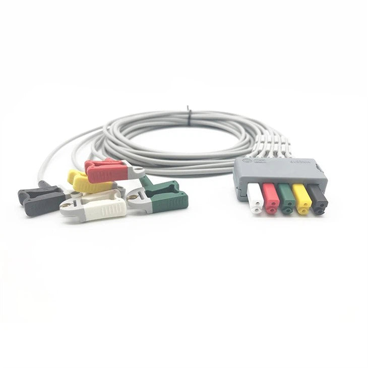 Cable ECG Original Mindray EL6501B 5 Derivaciones AHA/IEC