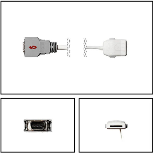 Cable Extensión SpO2 Masimo SET 1006 PC12 LNOP a LNC 14 Pines 12FT
