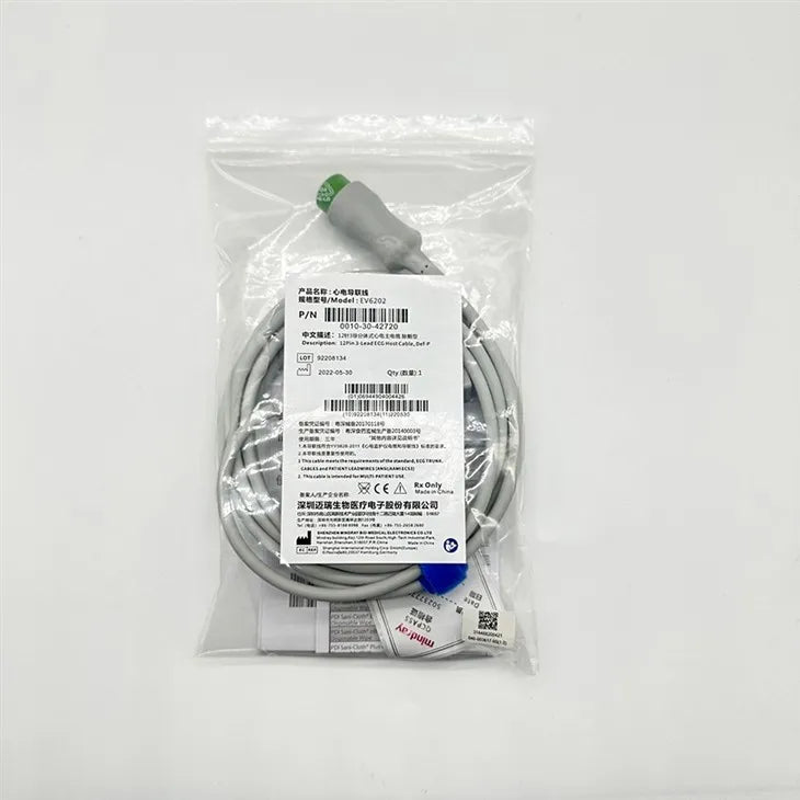 Cable Troncal ECG Mindray EV6202 3 Derivaciones Original