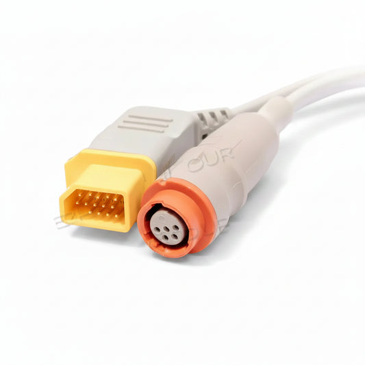 Cable Adaptador IBP Nihon Kohden JP-910P 5 Pines BF 14–15 Pin OEM