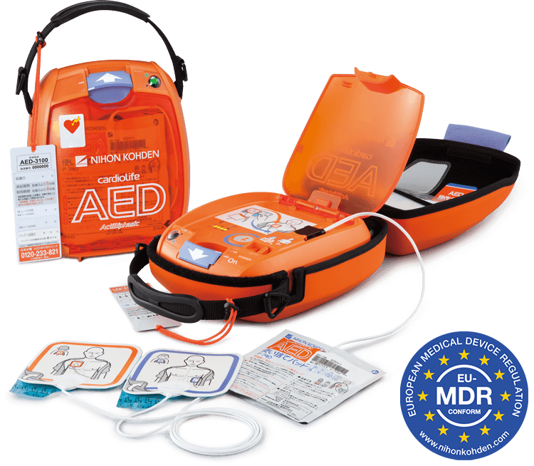 Desfibrilador Externo Automatizado (DEA) Cardiolife AED-3100 | Nihon Kohden
