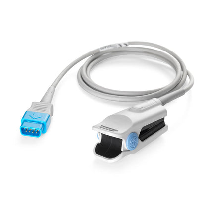 Sensor SpO2 Reutilizable TruSignal GE TS-F-D Tipo Dedo Adulto Pediátrico